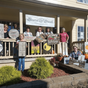 Board and Brush: Craft a Beautiful Moment in Pigeon Forge