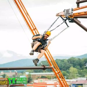 Enjoy Paula Deen’s Lumberjack Feud Show & Adventure Park
