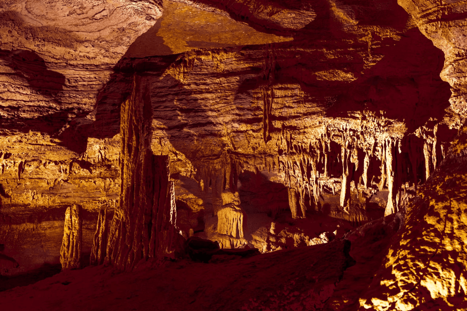 Explore Forbidden Caverns with cave tours near pigeon forge, TN, for an immersive underground exploration experience