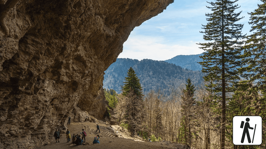 Visit Alum Cave while exploring top-rated caverns in Pigeon Forge tn
