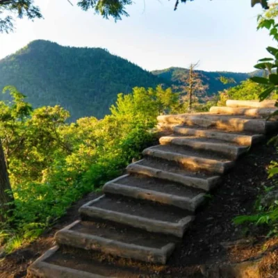 Chimney Tops Trail Hiking Smoky Mountains