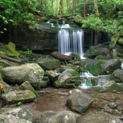 easy waterfall hikes in smoky mountains